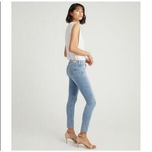 AG Adriano Goldschmied Women’s Stevie Ankle Slim Straight Leg Jeans Size 29R